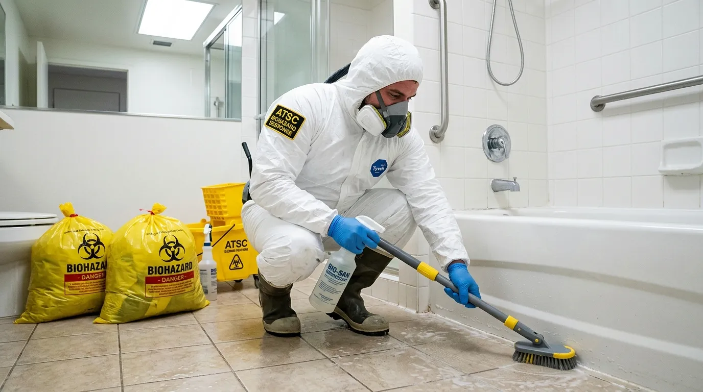 Decontamination equipment deployed for Blood Cleanup in Three Rivers